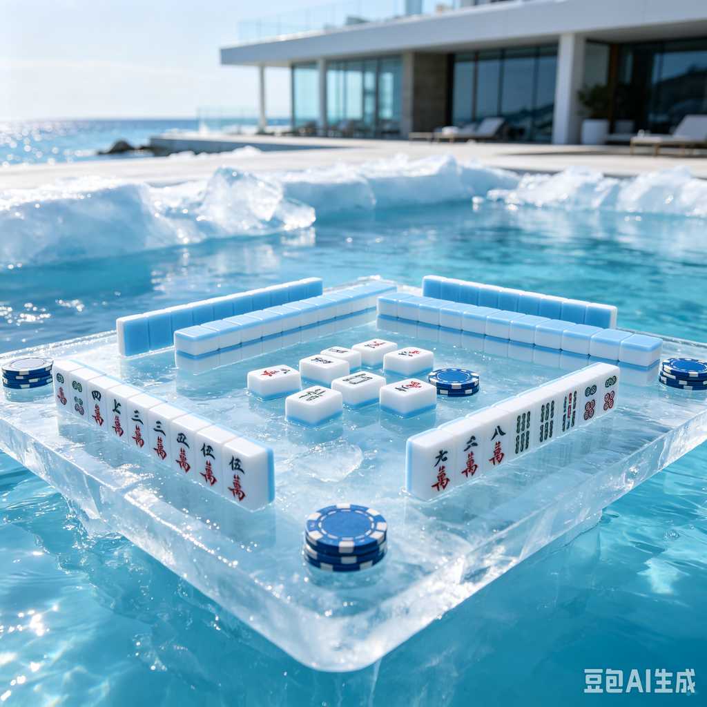 printed logo mahjong set