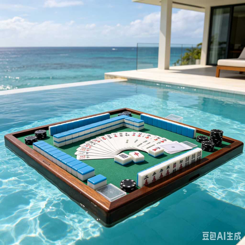 carved pattern mahjong set