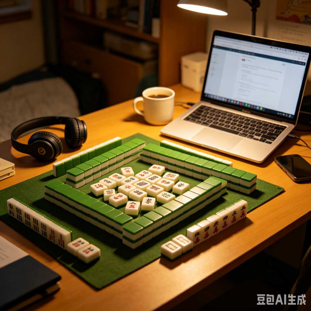 camping leisure mahjong set