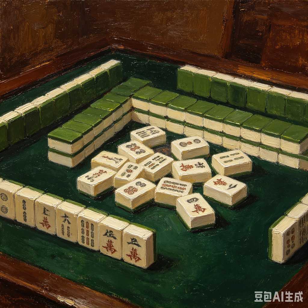 travel mahjong mat mini