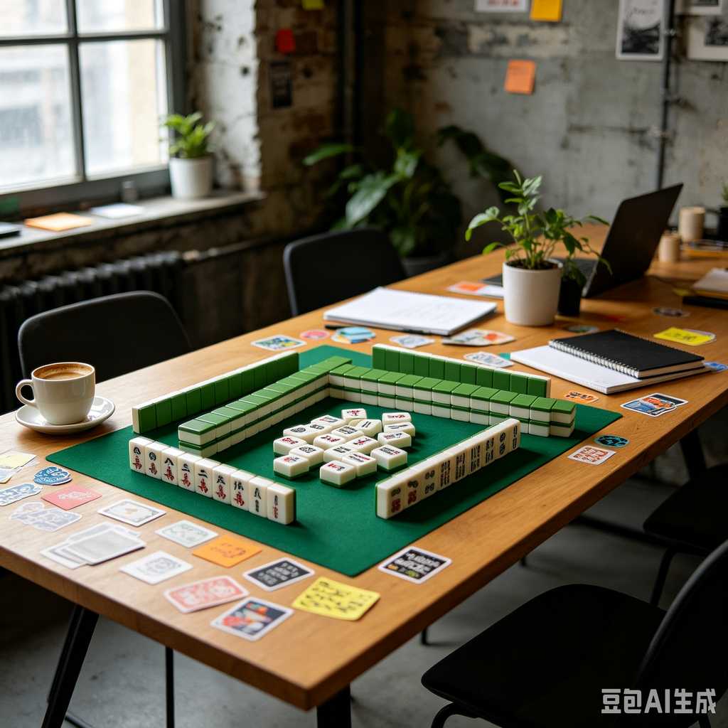new year custom mahjong set
