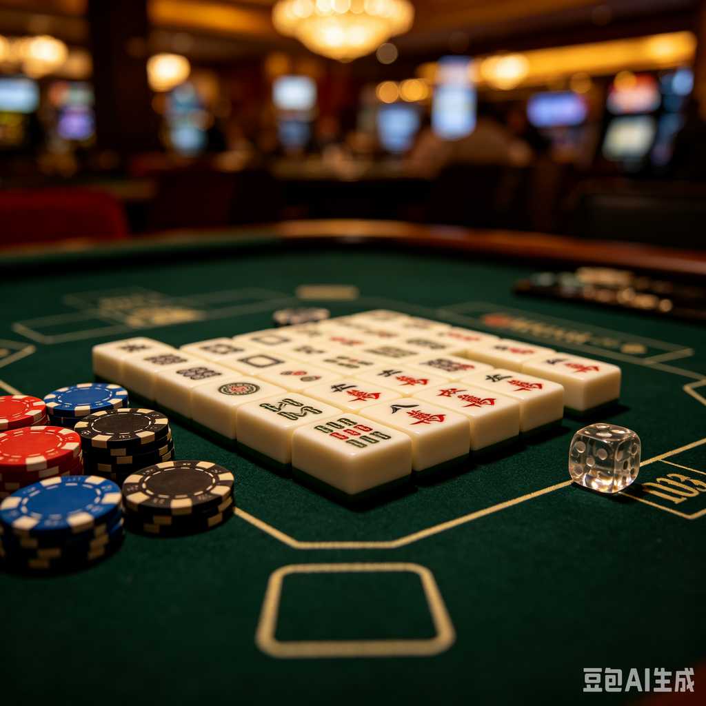 minimal text mahjong set