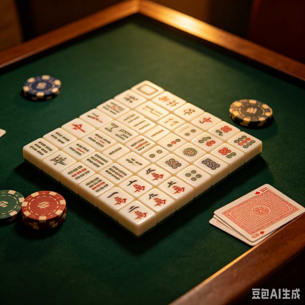 bright print mahjong tiles