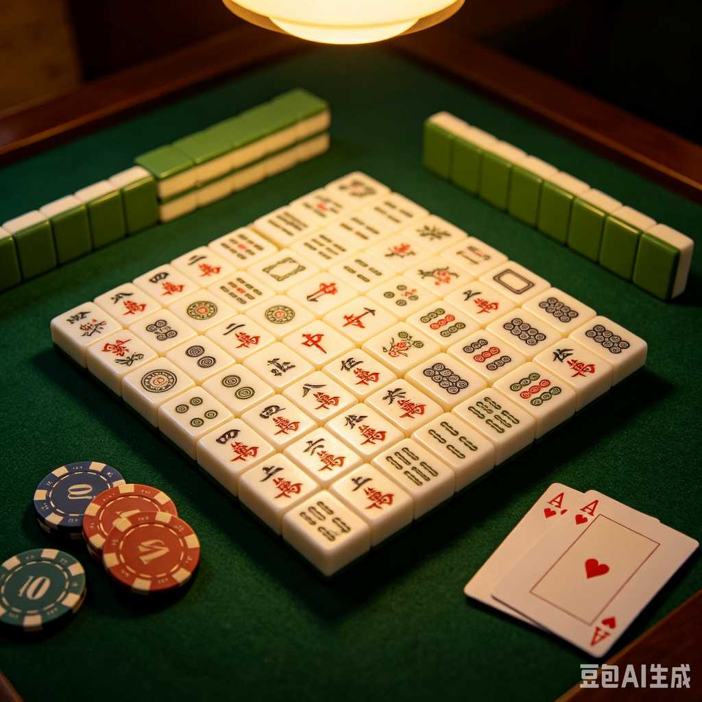 premium resin mahjong game set